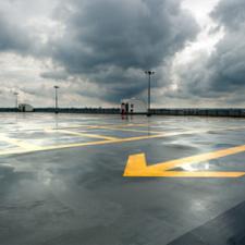 Why Pressure Washing a Commercial Parking Lot is Essential
