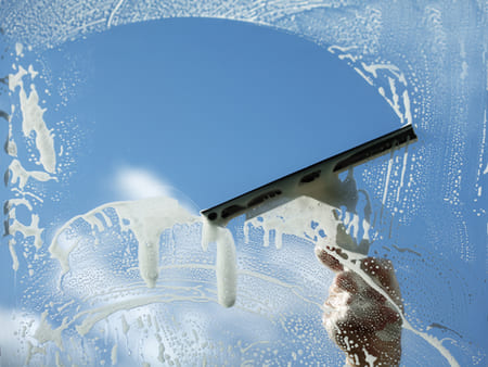 Residential window cleaning